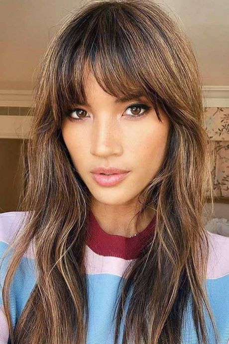 trendy-hairstyles-with-bangs-45_7 Trendy hairstyles with bangs