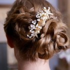 Beach wedding hair accessories