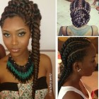 Goddess braids