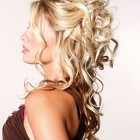 Half up hairstyles for long hair