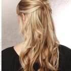 Half up half down hairstyles for long hair