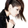 Shaved sides hairstyles women