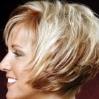 Short haircuts for women over 50 with straight hair