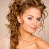 Bridal hairstyles for long curly hair