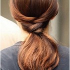 Hairstyles ponytails long hair