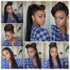Hairstyles you can do with box braids
