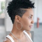 Short hairstyle for black ladies 2019
