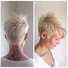 Short cropped hairstyles 2016