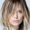 Hairstyles with long bangs 2020