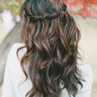 Prom hairstyles for long hair down loose curls