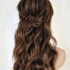 Easy half up hairstyles for long hair