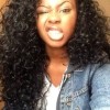Natural looking curly weave