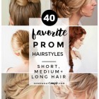 Prom hairstyles up and down