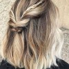 Easy hair up styles for medium length hair