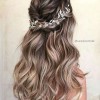 Unique wedding hairstyles for long hair