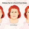 Round face shape hairstyles female