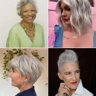 2023 short haircuts for older women