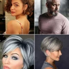 Short grey hairstyles 2023