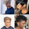 Short hairstyles 2023 black female