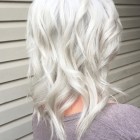 Platinum blonde hairstyles