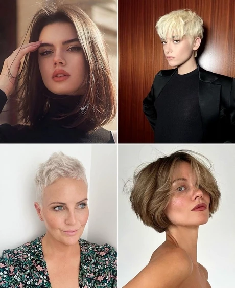 Short hair cuts for women 2024