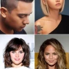 Trendy hairstyles for round faces 2024