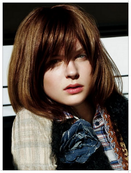 hairstyles-for-medium-hair-with-bangs-46-17 Hairstyles for medium hair with bangs