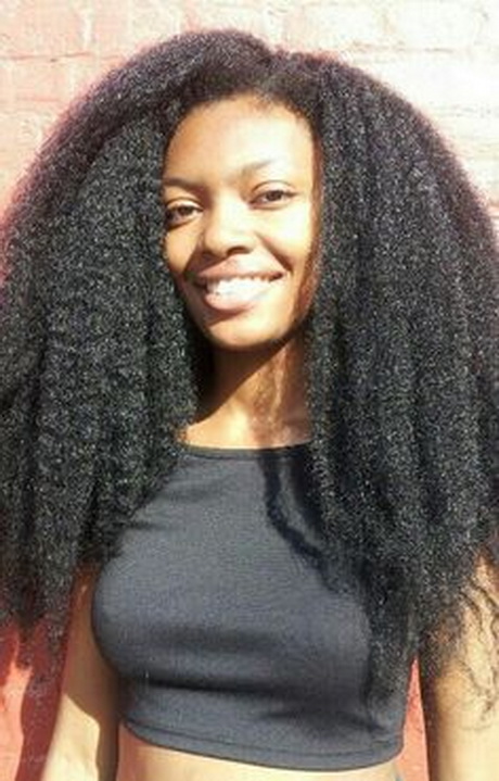 Long Natural Hair Styles