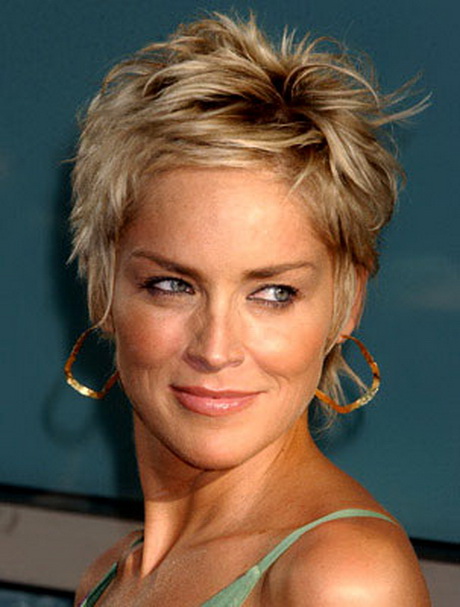 Sharon stone pixie haircut - Style and Beauty