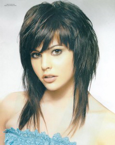 Short Hairstyles With Long Layers On Top