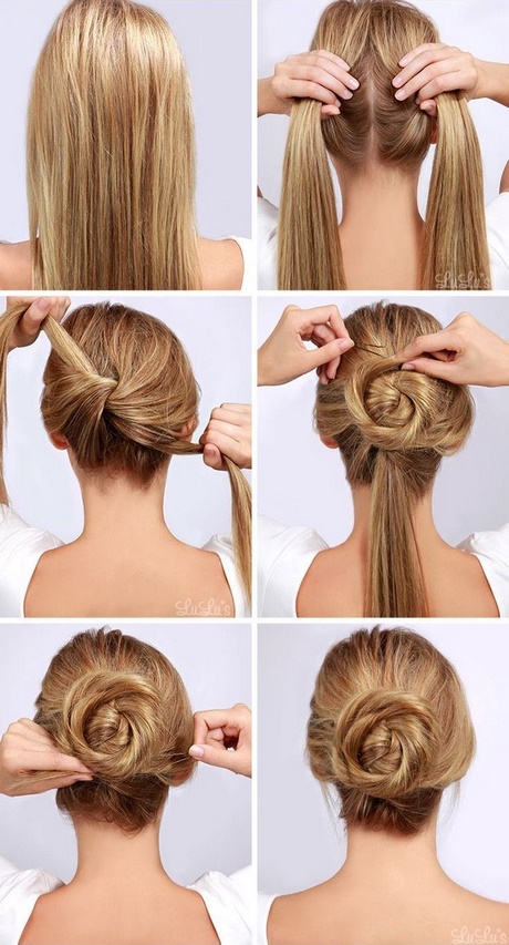 easy-hairstyles-updos-for-long-hair-08_6 Easy hairstyles updos for long hair