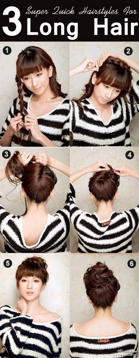 easy-quick-hairstyles-for-long-hair-35_18 Easy quick hairstyles for long hair