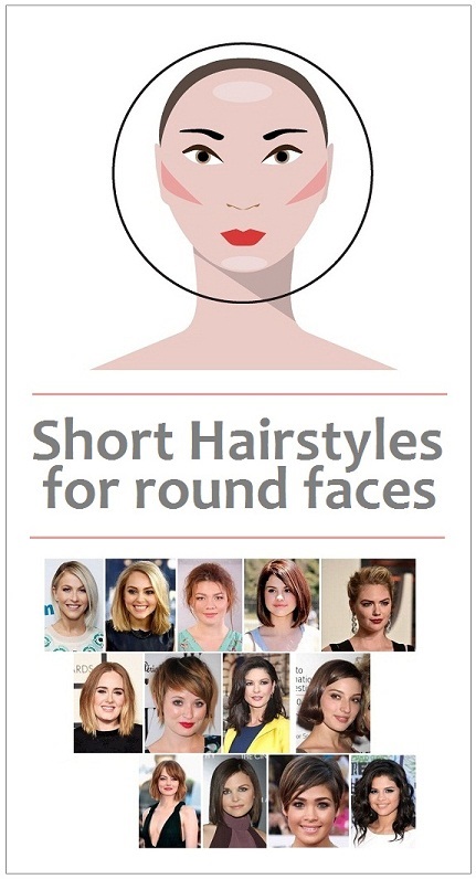 round-face-short-hair-2020-66 Round face short hair 2020