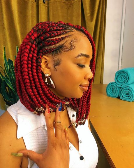 short-braids-styles-2020-51_7 Short braids styles 2020