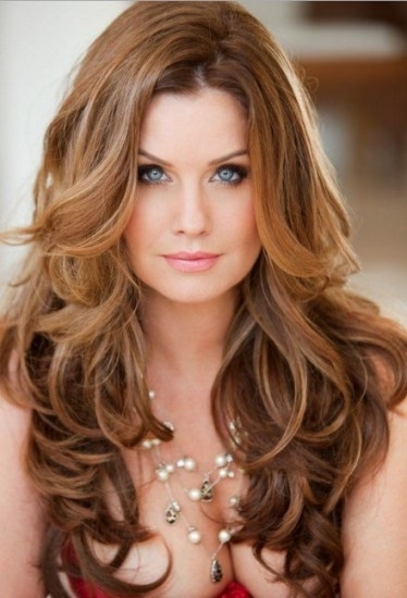 best-hairstyle-for-wavy-hair-and-round-face-57 Best hairstyle for wavy hair and round face