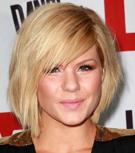 flattering-short-haircuts-for-round-faces-81_18 Flattering short haircuts for round faces
