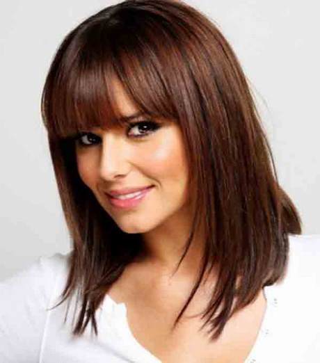 hairstyles-for-shoulder-length-hair-with-bangs-04_13 Hairstyles for shoulder length hair with bangs