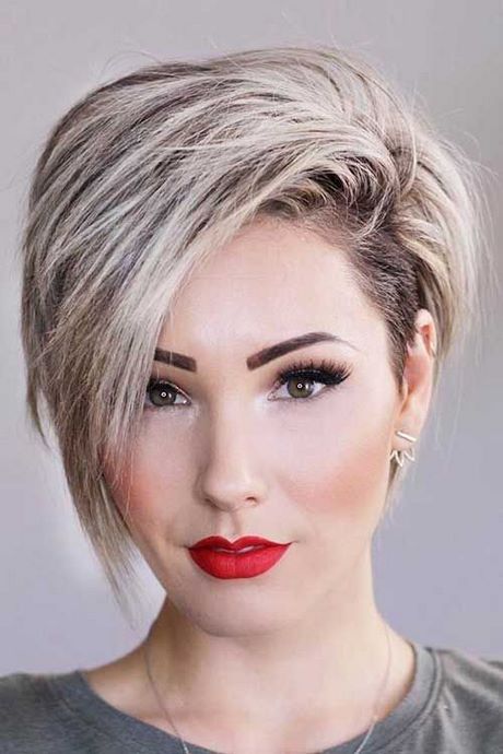 short-hairstyle-2018-for-round-face-83_13 Short hairstyle 2018 for round face