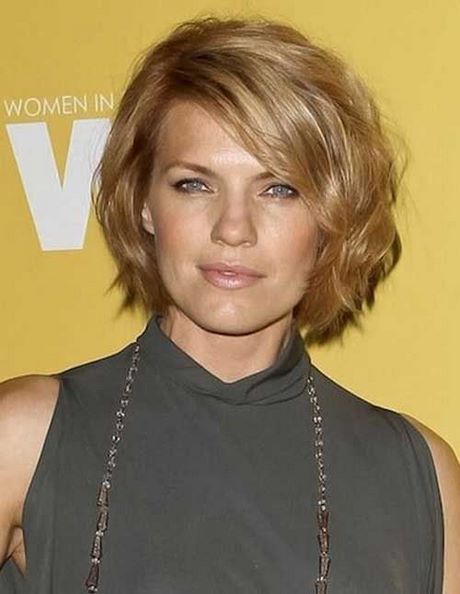 short-wavy-hair-for-round-face-94_18 Short wavy hair for round face