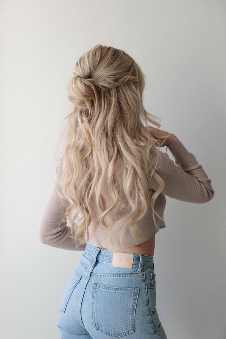 easy-half-up-half-down-hairstyles-for-medium-hair-48_2 Easy half up half down hairstyles for medium hair