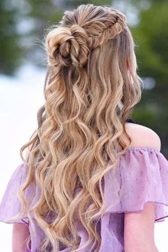 prom-hair-half-up-half-down-with-braid-64_4 Prom hair half up half down with braid