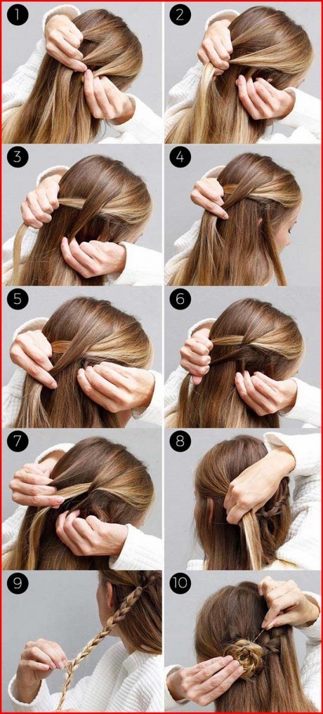 quick-and-easy-half-up-half-down-hairstyles-27_16 Quick and easy half up half down hairstyles