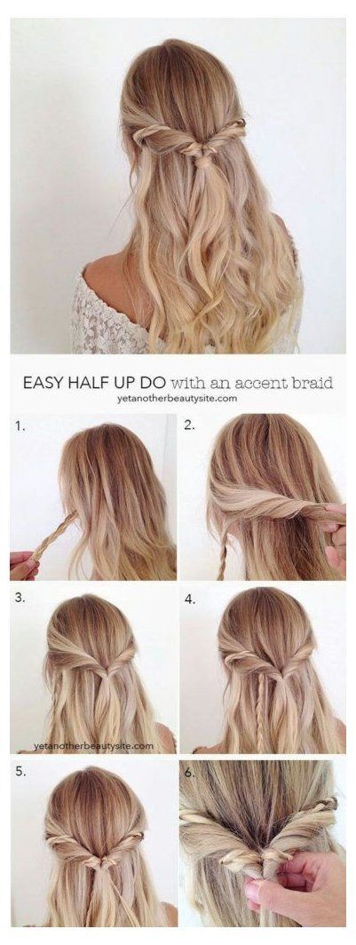 simple-half-updos-for-long-hair-23_9 Simple half updos for long hair