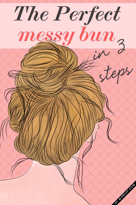 easy-hair-buns-for-medium-length-hair-06_2 Easy hair buns for medium length hair