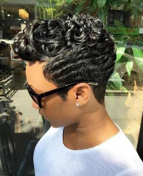 short-summer-hairstyles-for-black-women-71_3 Short summer hairstyles for black women