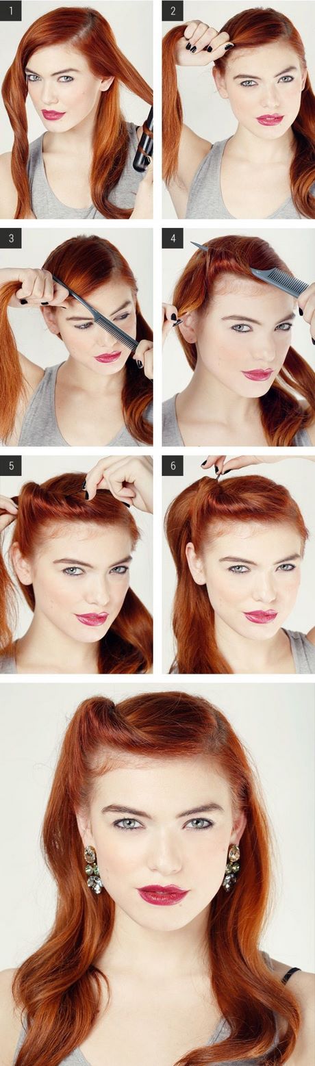 easy-to-do-50s-hairstyles-26_2 Easy to do 50s hairstyles