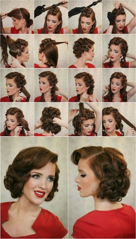 easy-vintage-hairstyles-for-short-hair-09 Easy vintage hairstyles for short hair