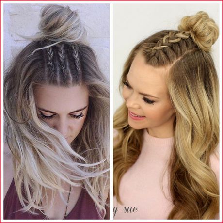 half-up-half-down-hairstyles-for-short-straight-hair-17_15 Half up half down hairstyles for short straight hair