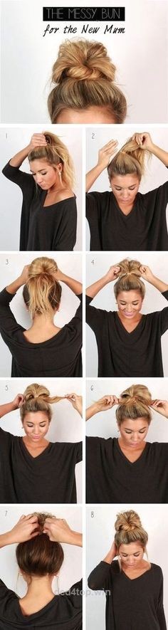 simple-hairstyles-for-work-24_9 Simple hairstyles for work