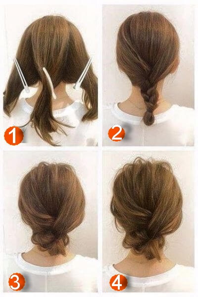 cute-and-easy-updos-for-short-hair-63_2 Cute and easy updos for short hair